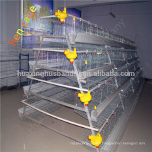 Low cost galvanized poultry layer chicken cages with drinking equipments